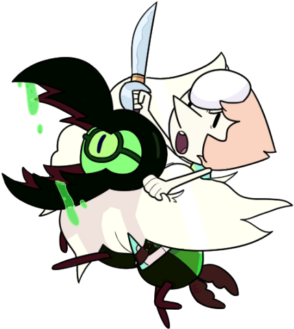 Vertebrate Fictional Character Clip Art Cartoon Leaf - Steven Universe Centipeetle Art (540x540)