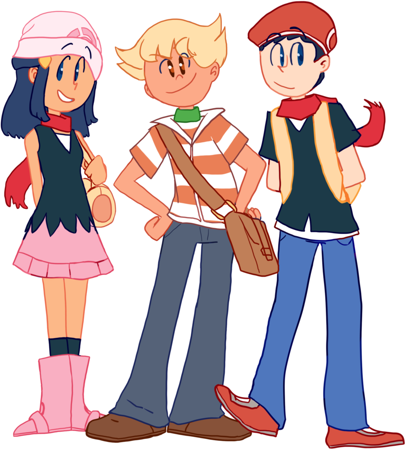 Diamond/pearl Kids By Theultimatenootnoot - Cartoon (852x937)