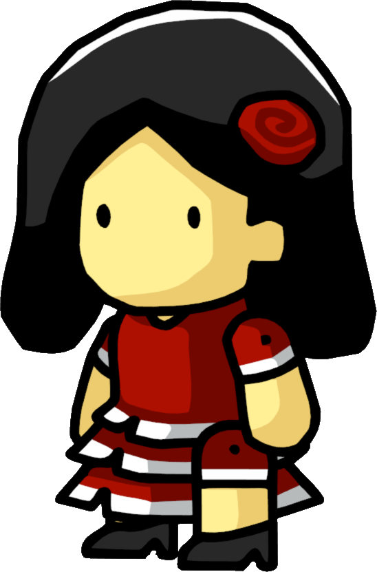 Flamenco Dancer Female - Scribblenauts Dancer (548x831)