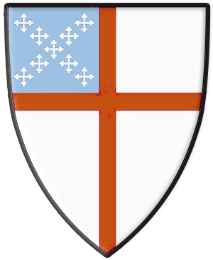 We Are Involved In Many Community As Well As Global - Episcopal Church Shield (330x389)
