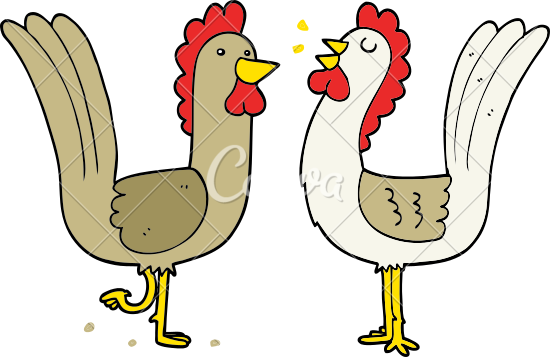 Restore Of Cartoon Chickens Desktop And Image Made - Chicken (550x357)