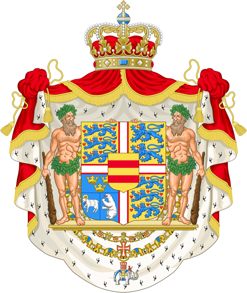 Danish Queen - Spain Coat Of Arms (800x949)