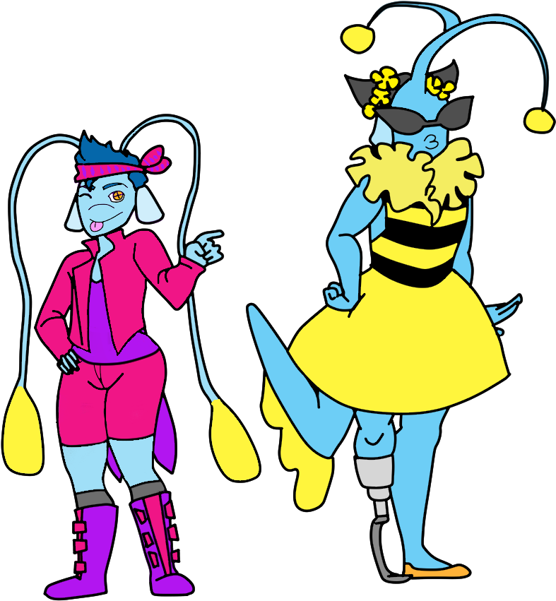 Bug Off Fashion Show By Verdantcreature - Cartoon (850x900)