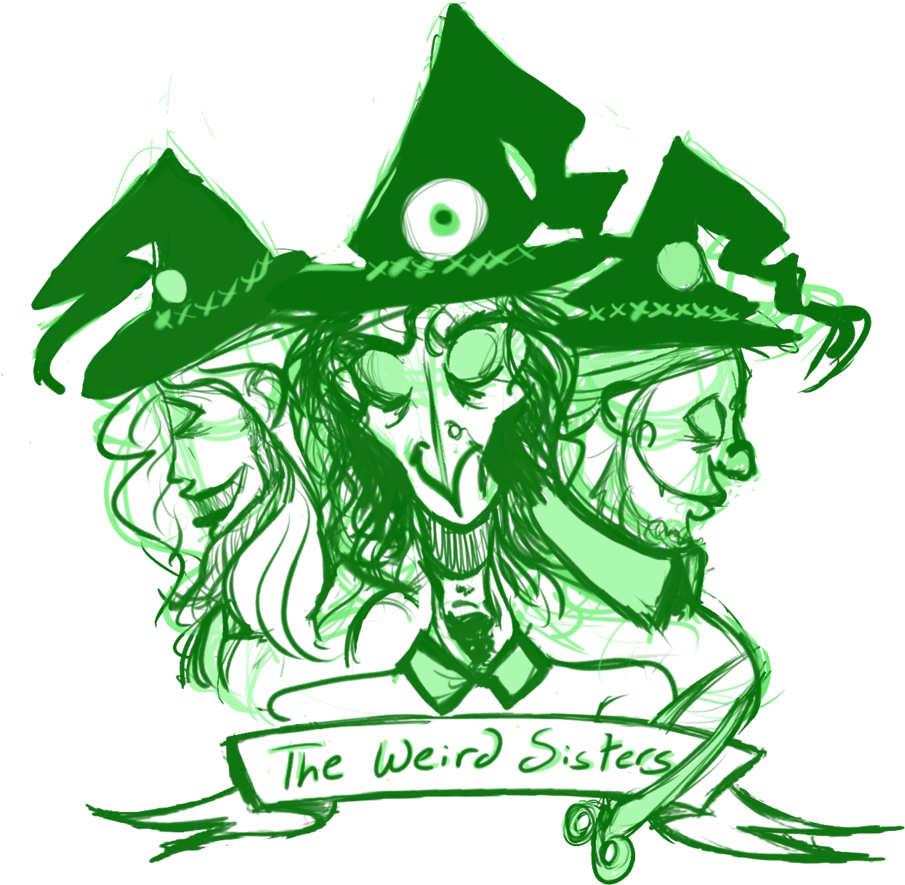 The Weird Sisters - Weird Sisters Fan Art (1024x1028)