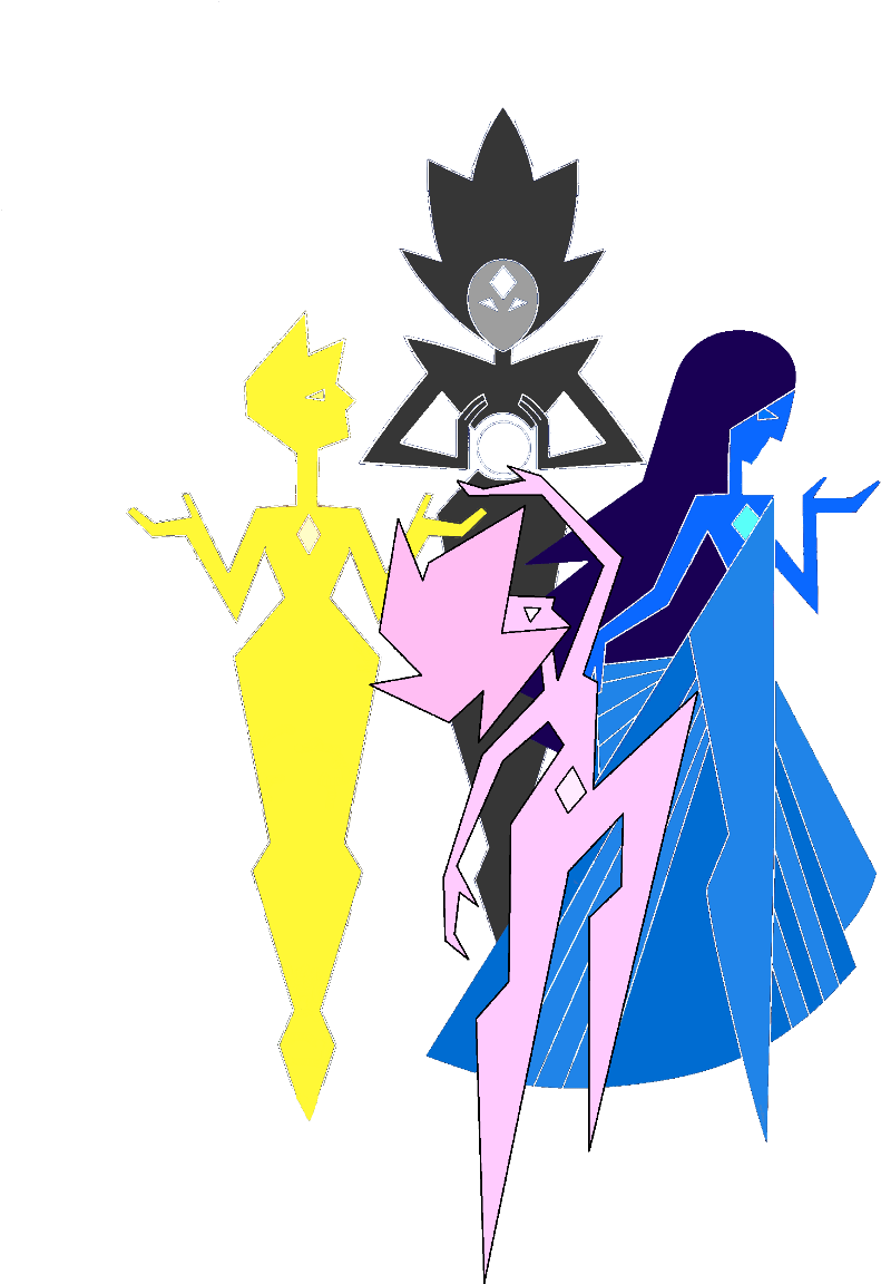 The Great Diamond Authority Alone - Steven Universe Great Diamond Authority (860x1169)