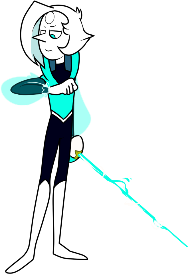 White Pearl By Manniie - Cartoon (804x994)