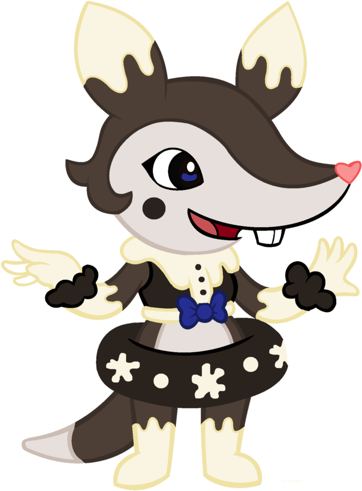 Htf Oc Oreo By La-cocotua - Cartoon (761x1050)