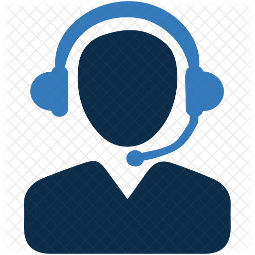Customer Support Icon - Web Support Black Png Icon (512x512)