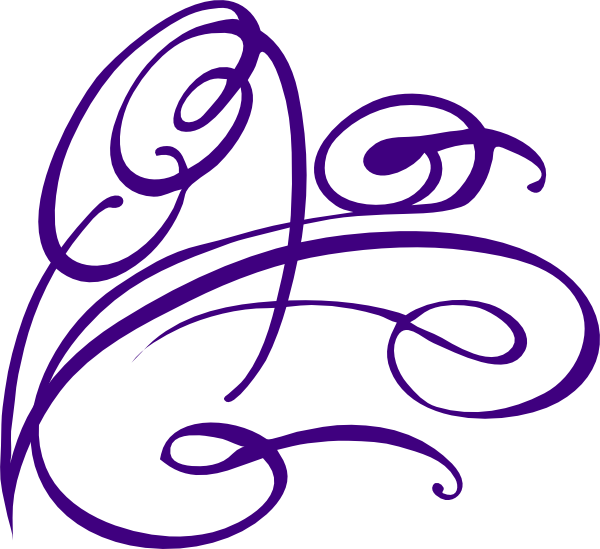 Decorative Swirl Clip Art At Clker Com Vector Clip - Swirl Clip Art (600x549)