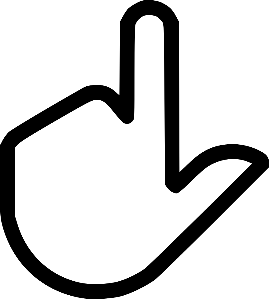 Finger Point Click Comments - Finger Point Logo (880x980)