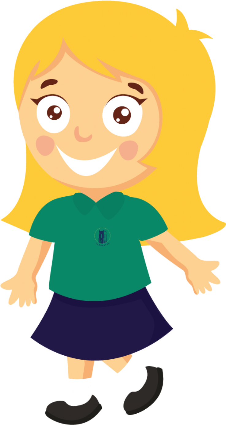 Pin Primary School Clipart - Cushendall (600x1087)