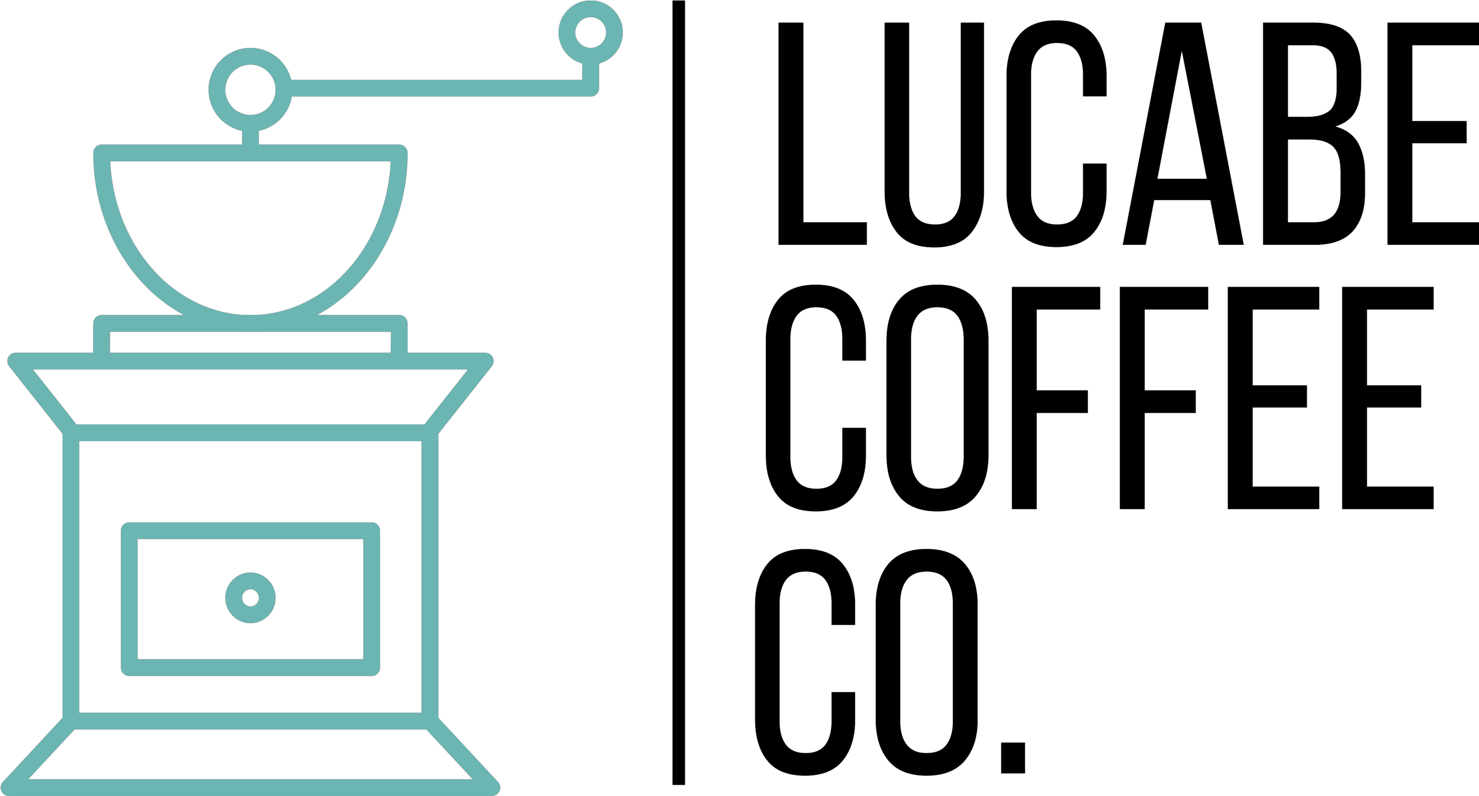 Black And White Coffee Sticker (3400x2014)