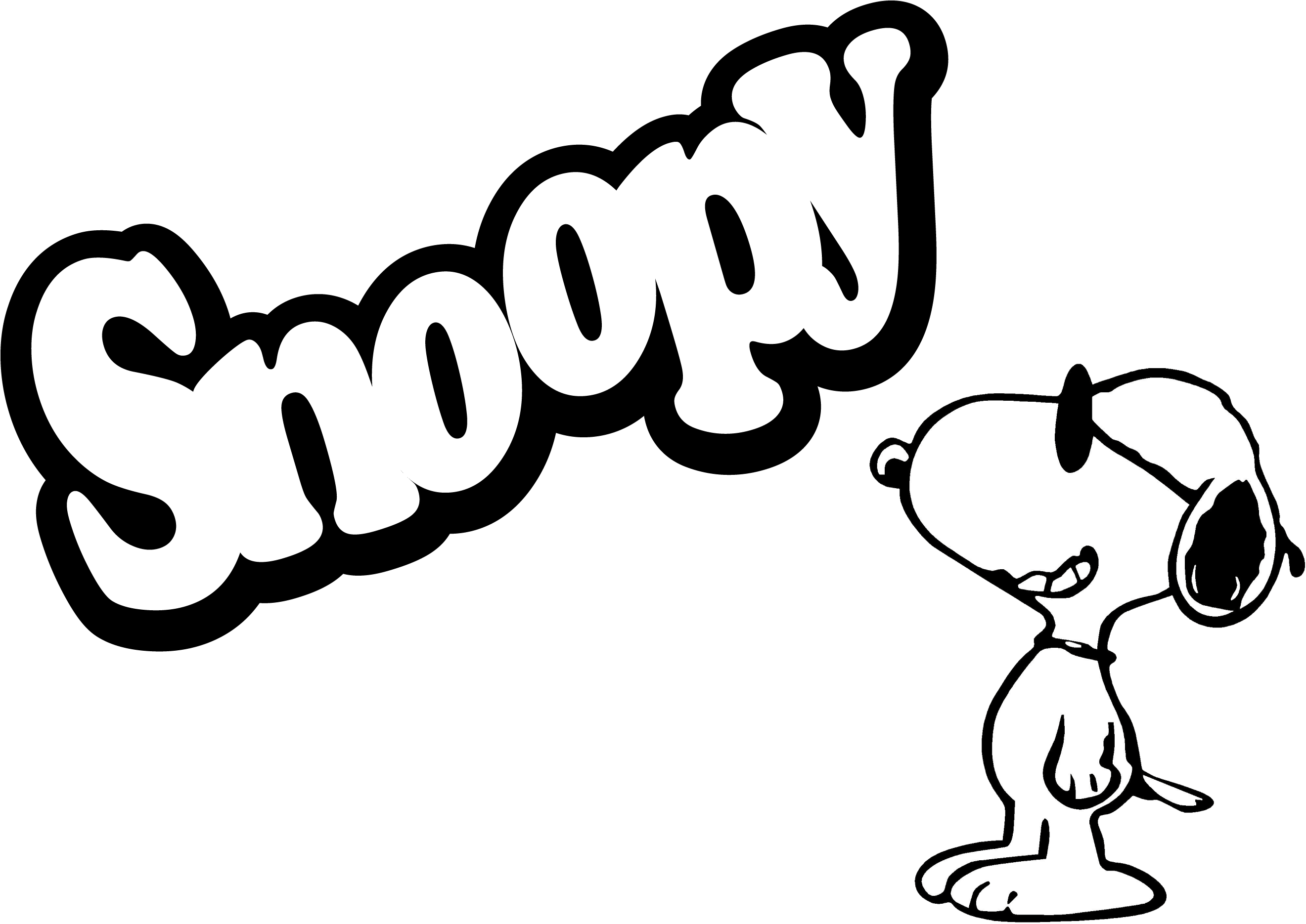 Snoopy - Snoopy Logo Png (2656x1869)