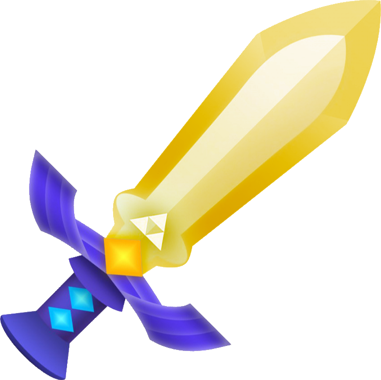 Master Sword Lv3 - Master Sword Link Between Worlds (761x760)