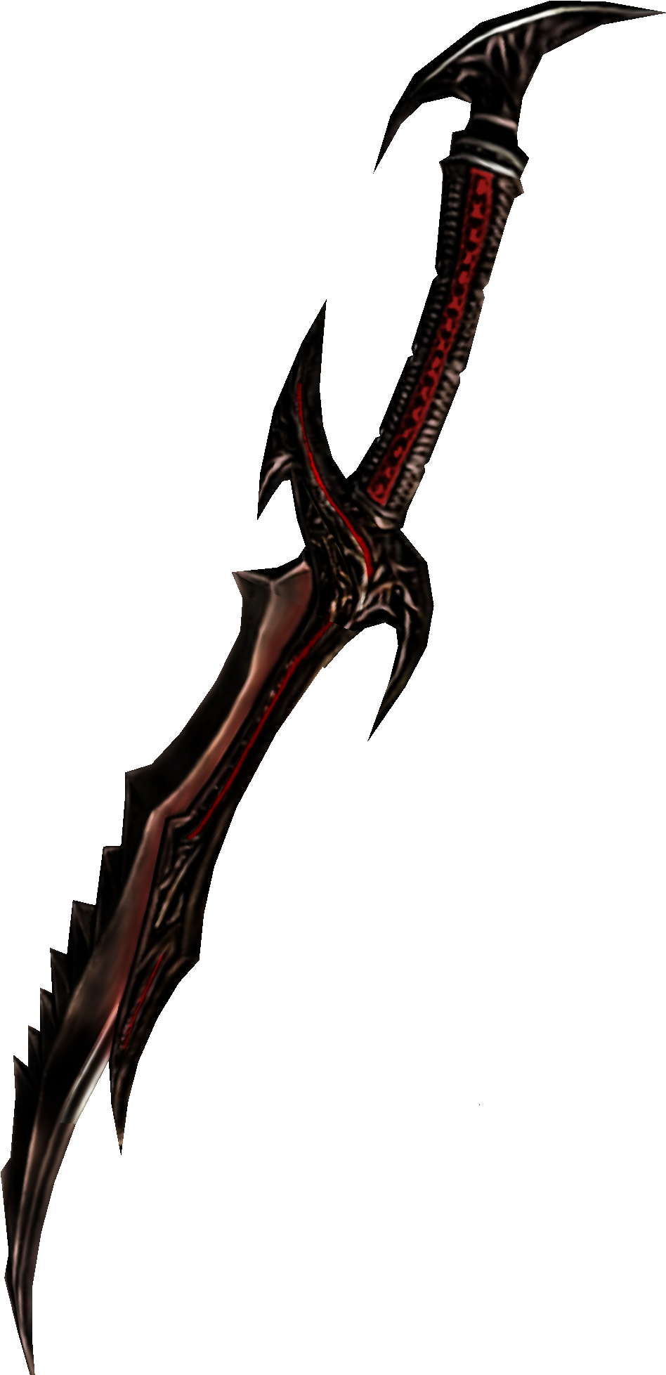 Skyrim Clipart - Skyrim Daedric Sword Png (2048x2048)