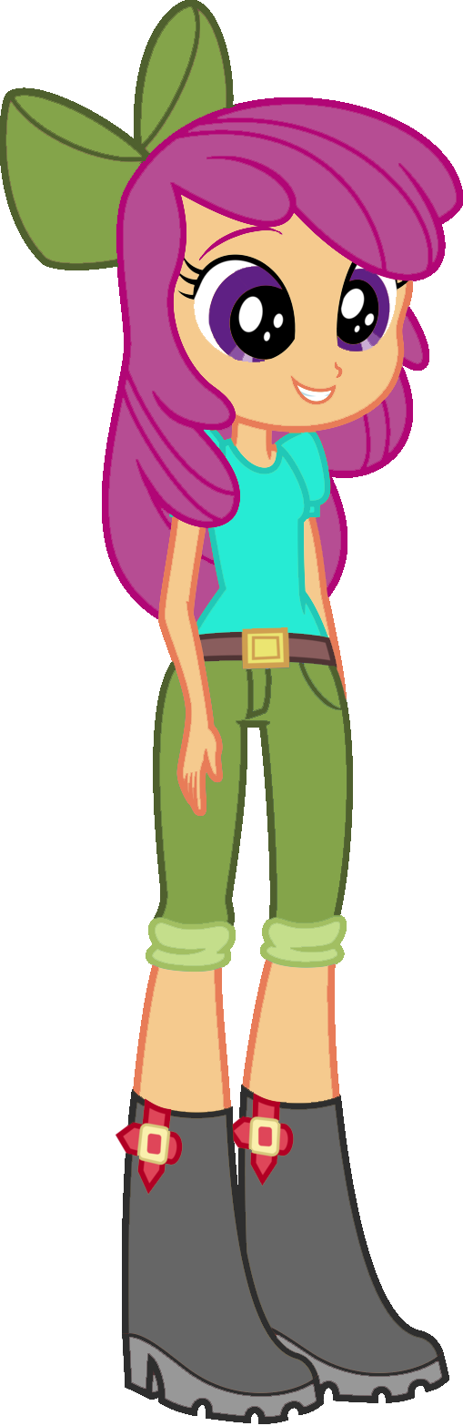 Scootaloo Applebloom By Iamsheila - My Little Pony Equestria Girls Scootaloo (509x1566)