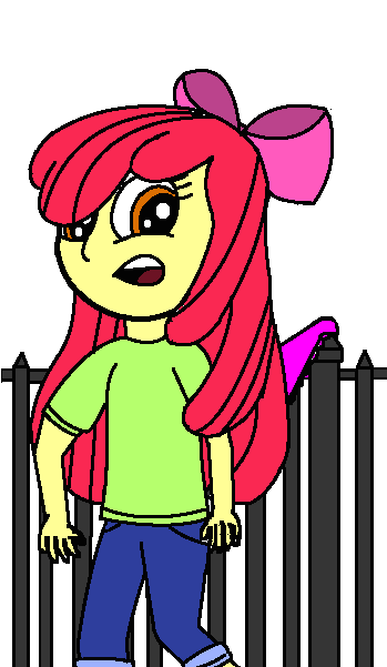 Applebloom Wedgie By Radicool332 - Rainbow Dash (800x600)