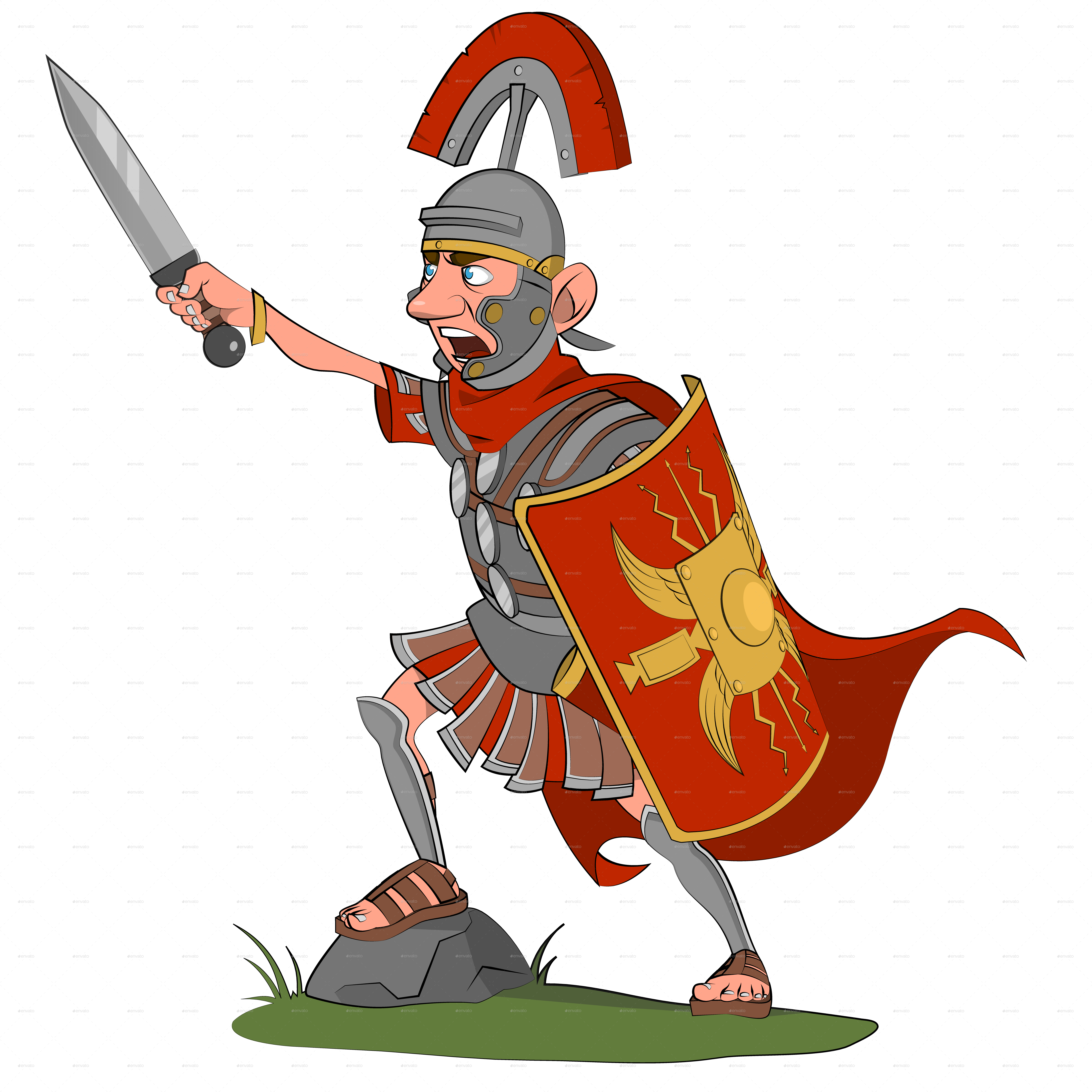 Centurion - Warrior With Sword (6000x6000)