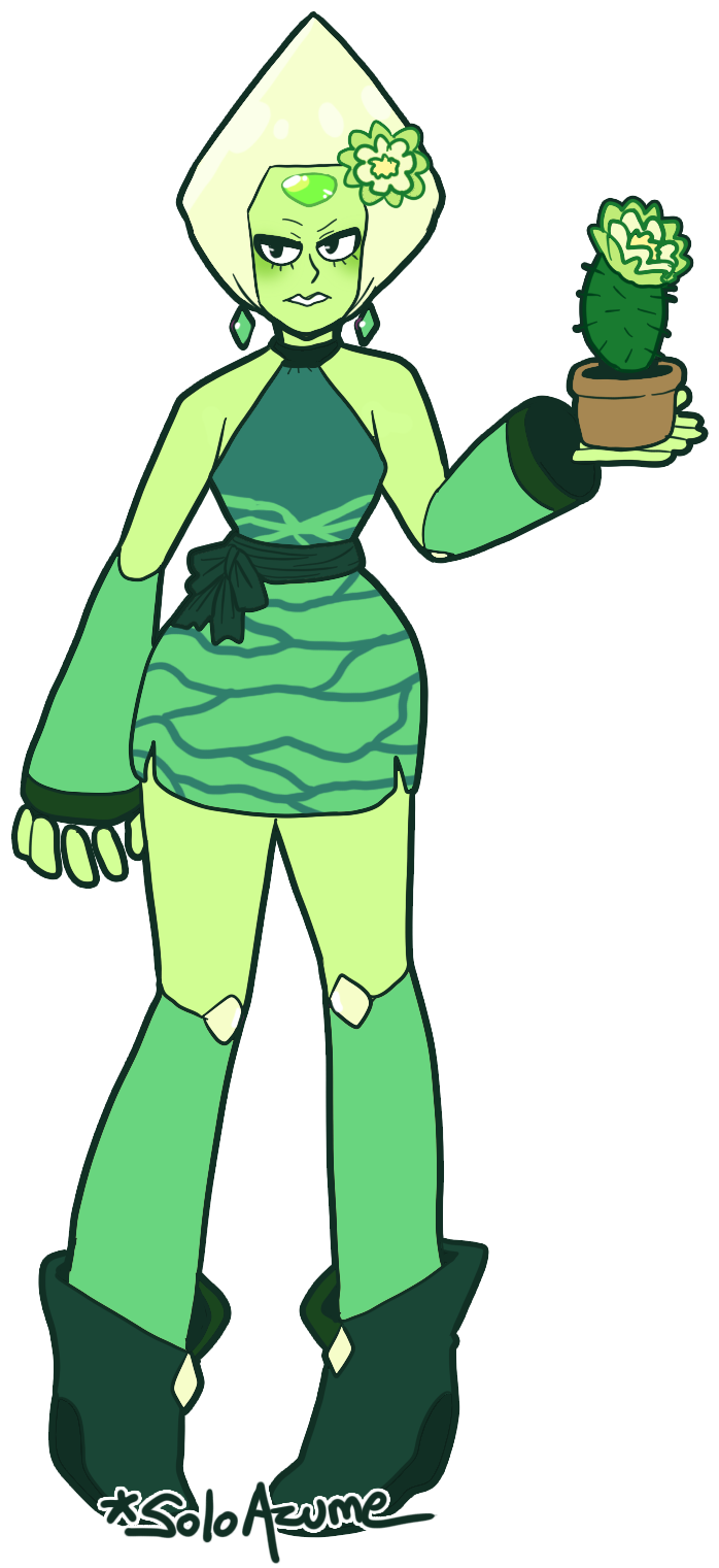 Peridot Formal - Christmas Peridot Steven Universe (698x1521)