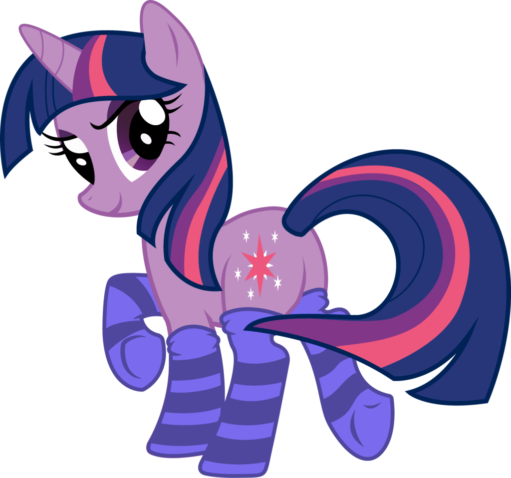 Twilight - My Little Pony With Socks (1024x958)
