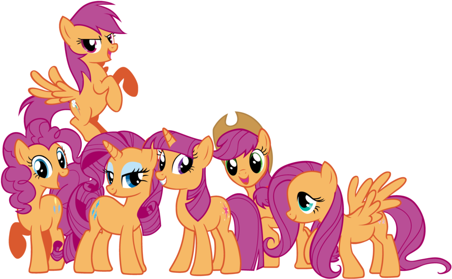My Little Scootaloo By Shadowhedgiefan91 - My Little Pony Friendship (900x567)
