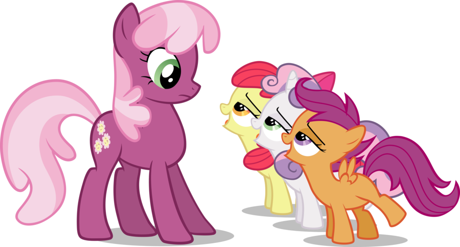 Pony Cheerilee Sweetie Belle Scootaloo Apple Bloom - Cheerilees Boy Friend At My Little Pony (900x485)