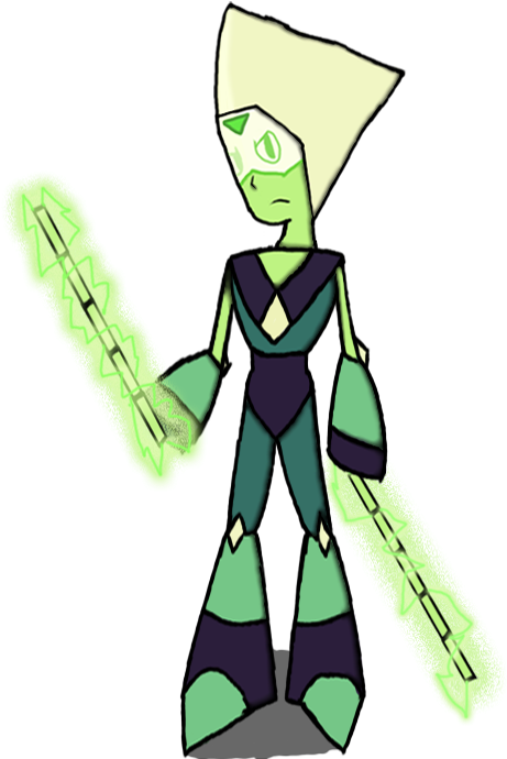 Peridot [melee Mode] By Genothecreeper - Cartoon (500x700)