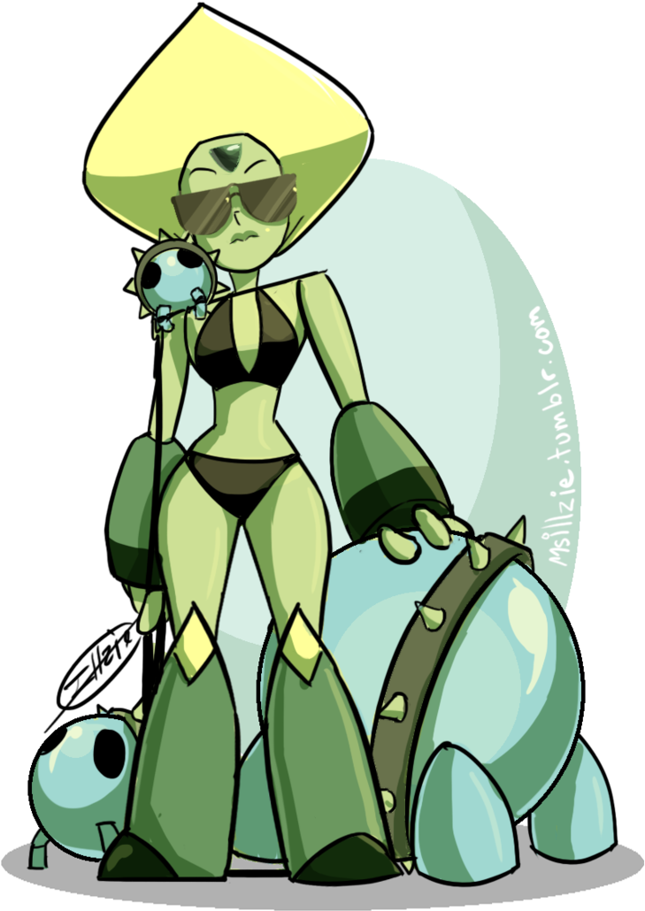 Peridot's Theme, Little Peridot, Peridot And Steven, - Steven Universe Peridot Hot (751x1063)
