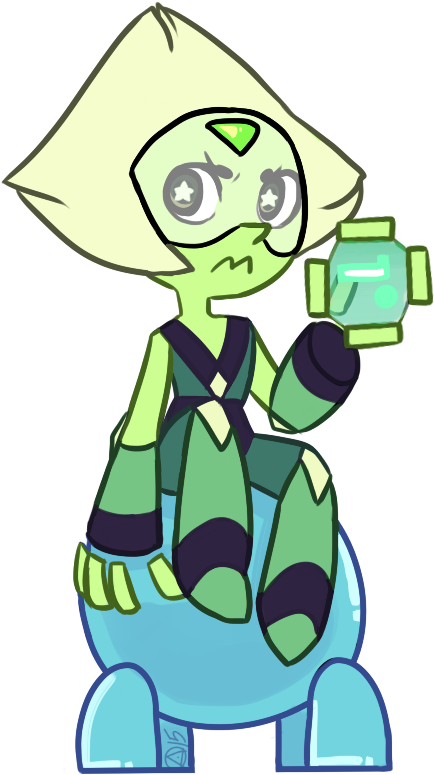 Peridot The Grumbling By Peeeko On Deviantart - Peridot Cute Fanart (550x900)