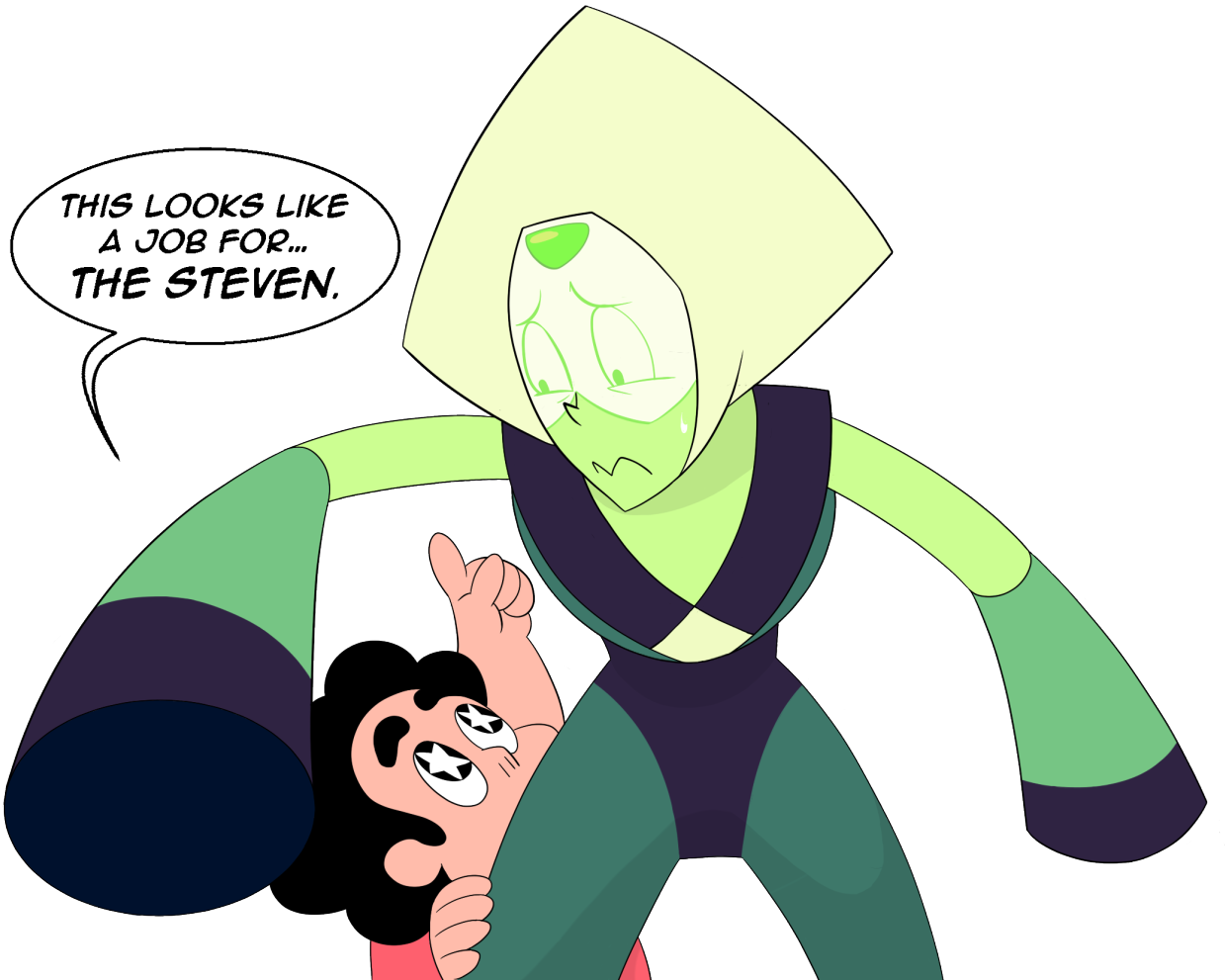 They Danced To Death Rag - Steven Universe Lapidot (1280x1002)