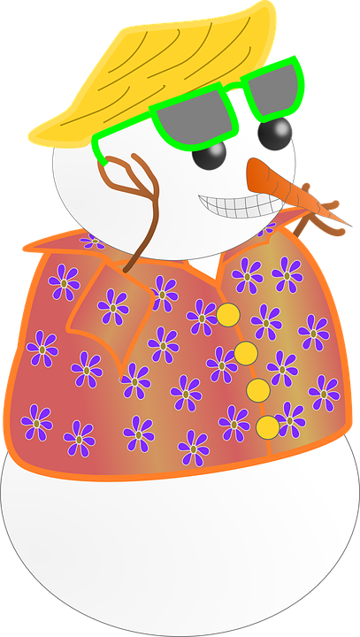 Monkey Christmas Cartoon - Hawaii (407x720)