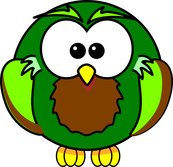 Cartoon Owl (600x582)