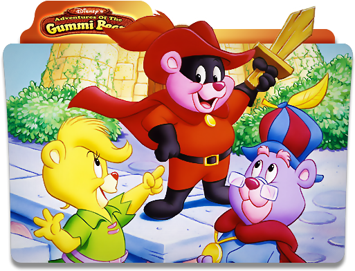 Gummi Bears Folder Icon By Mikromike - Icon (512x512)