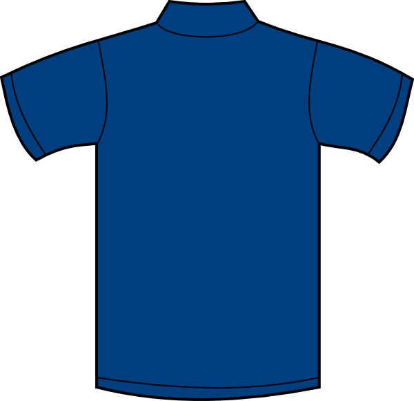 Dark Blue Jersey Svg Clip Arts 600 X 580 Px - Active Shirt (600x580)