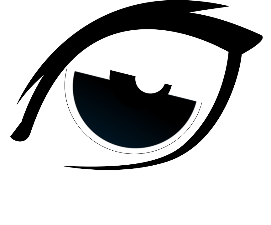 Gaze Clipart Eye - Eye (865x720)