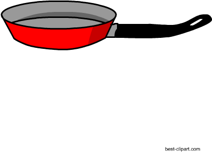 Frying Pan, Free Clip Art - Frying Pan (450x450)