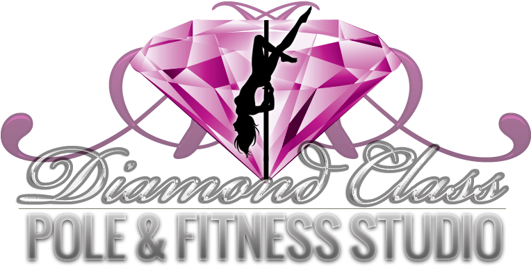 Pole Dance Logos - Diamonds Fitness Logo (800x400)