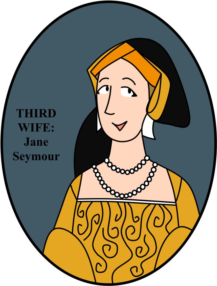 Henry Viii Set - Cartoon Wives Of Henry Viii (777x1027)