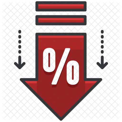 Down Price Icon - E-commerce (512x512)