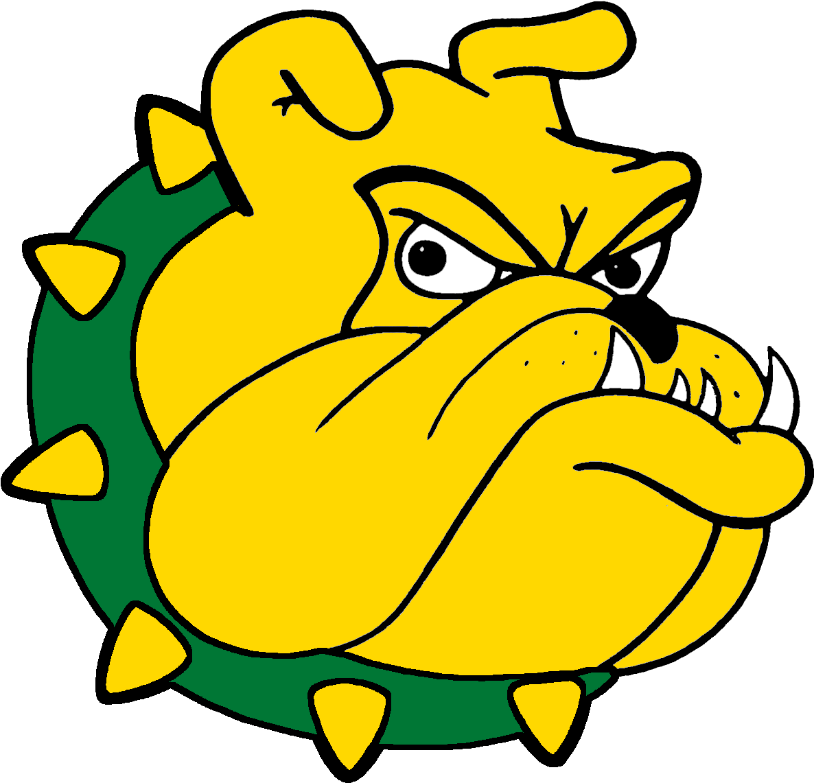Doddridge County High School - Westerly High School Bulldog (1185x1139)