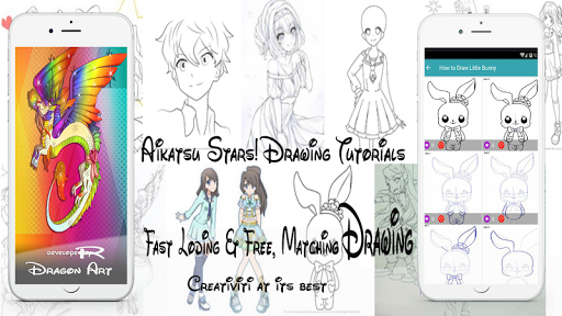 Learn How To Draw Aikatsu Stars All Characters - Aikatsu! (512x288)