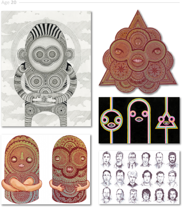 Artist Shows Drawing Progression19 - Child (600x690)