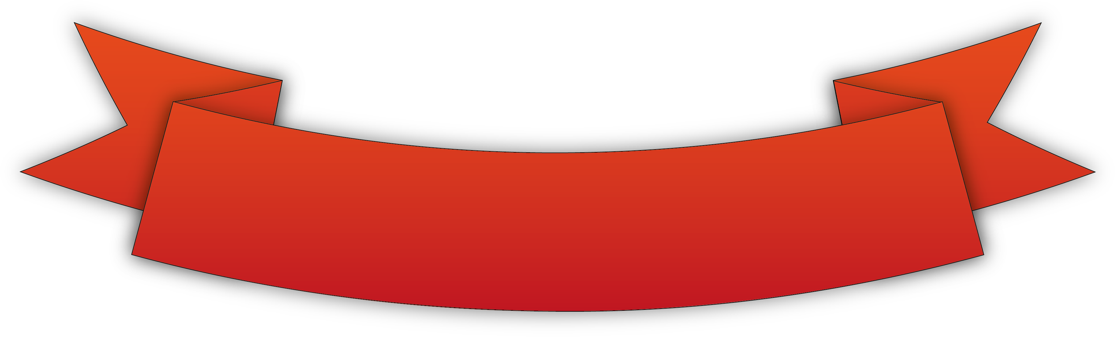Sorting Algorithm Red Vanilla Air Price - Red Ribbon Banner Png (3675x1125)