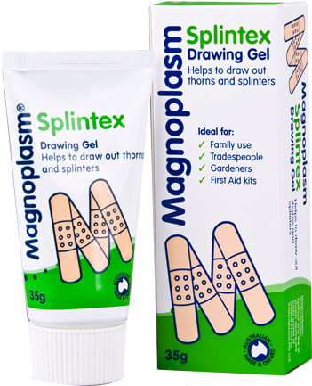Magnoplasm Splintex 35g Box And Tube - Magnoplasm Splintex Gel 35g (375x509)