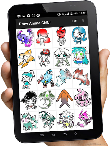 How To Draw Anime Easy Screenshot 2 - Samsung Galaxy Tab Gt P1000 16gb Desbloqueado 7 Pulgadas (438x512)