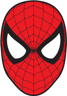 Spiderman Mask Vector Free Vectors Art - Spiderman Mask Logo (518x518)