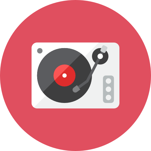 Record Player Icon - Record Icon (512x512)