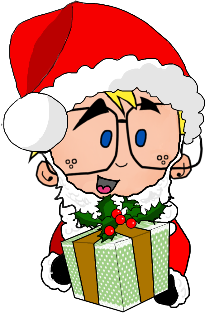 Espero Que Paséis Una Muy Buenas Fiestas - Cartoon (708x1142)