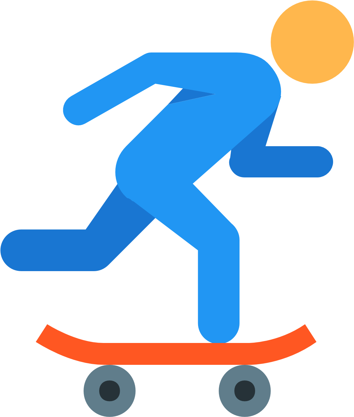 Skateboard Clipart Icon - Skateboarding Icon Transparent (1600x1600)