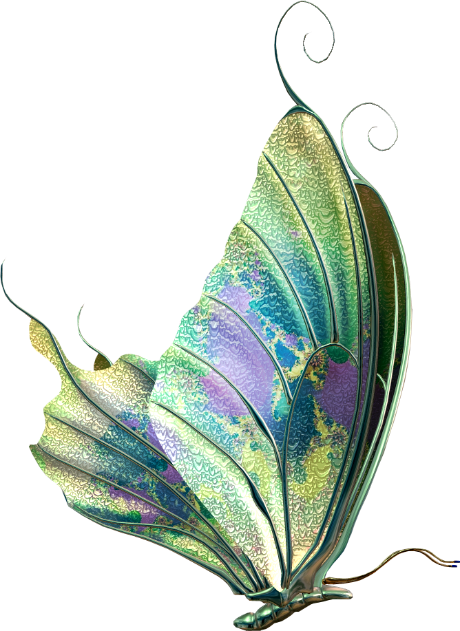 Tubes Papillons - Borboletas Para Montagem Em (668x917)